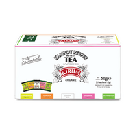 Box of Kirum organic Kampot pepper herbal tea, The Essentials, 5 flavours