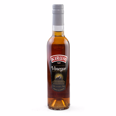 Bottle of Kirum organic Kampot pepper vinegar, 330ml