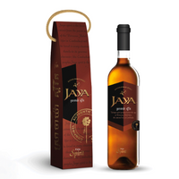 Bottle and gift box of Jaya palm spirit, 40%